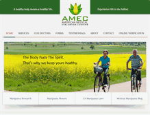 Tablet Screenshot of amec420.com